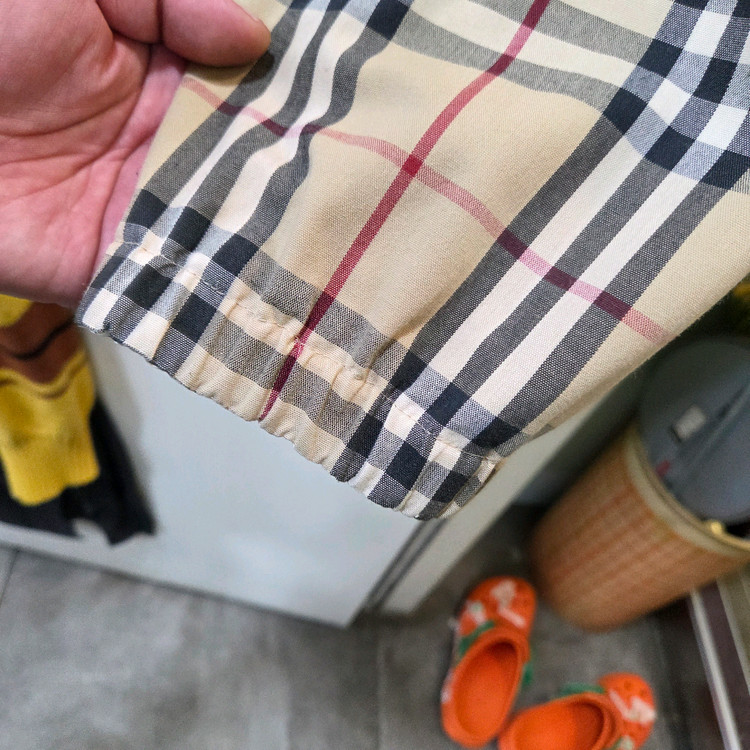 버버리 노바체크 양면 자켓 이미지
