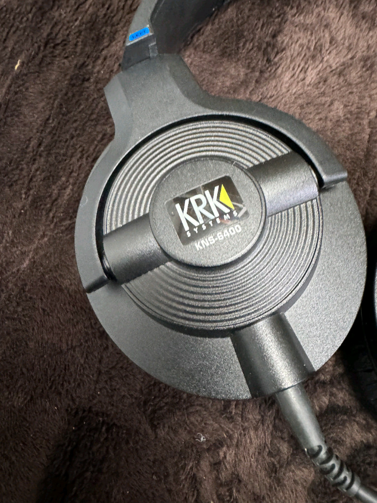 KRK KNS6400 헤드폰 판매 KNS-6400 모니터링 이미지