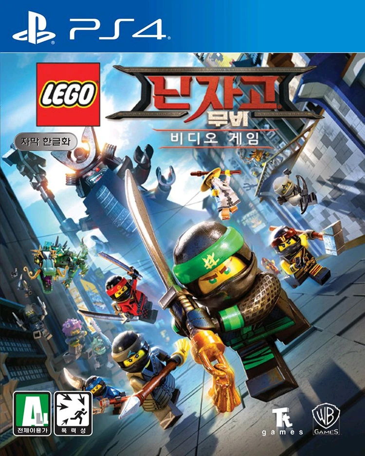 PS4 (미개봉 1~4인) 레고 닌자고 무비 비디오게임 한글 팜 ps5 플스4 플스5 새제품 새상품 LEGO 이미지