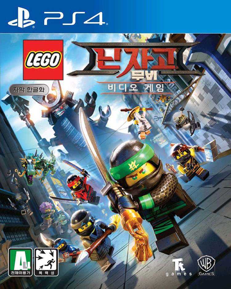 PS4 (미개봉 1~4인) 레고 닌자고 무비 비디오게임 한글 팜 ps5 플스4 플스5 새제품 새상품 LEGO 이미지