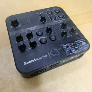 가성비 오디오인터페이스 sound blasted k3+ 이미지