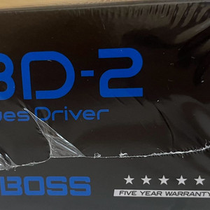 미개봉, 택포] BOSS BD-2 보스 블루스드라이버 이펙터 이미지