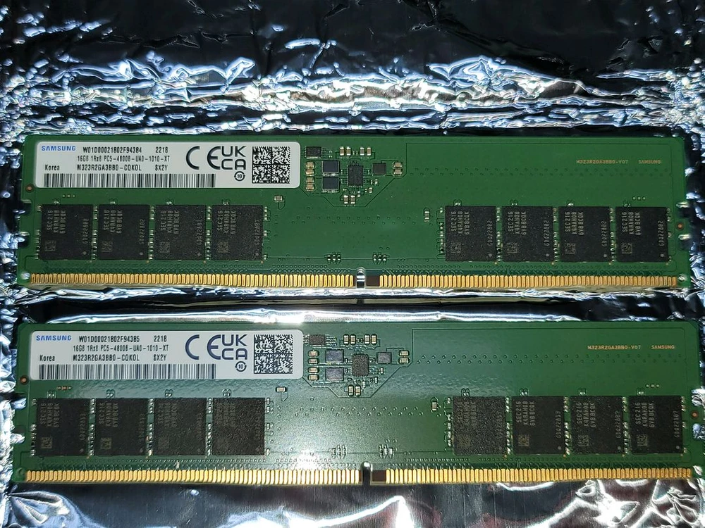 삼성 DDR5 4800 16GB x2 직거래시 40만 이미지