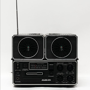 1971년 빈티지 붐박스 JOYSEVEN KC-4000빈티지 라디오 카세트 판매 이미지
