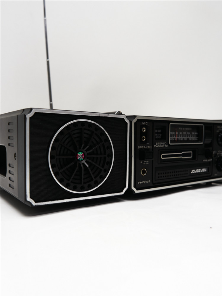 1971년 빈티지 붐박스 JOYSEVEN KC-4000빈티지 라디오 카세트 판매 이미지