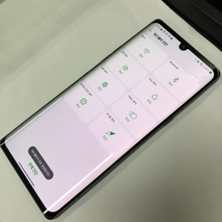 LG 벨벳 128GB 블랙 SK S급 무잔상 중고폰 기능정상 214071 이미지