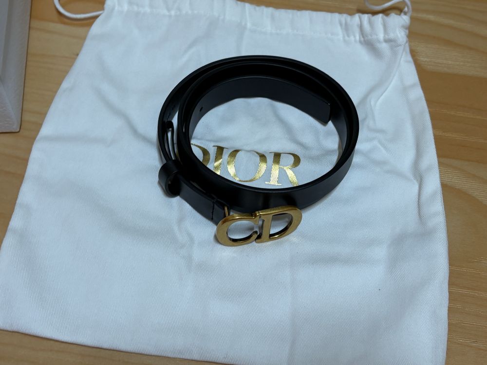디올 새들 벨트 이미지