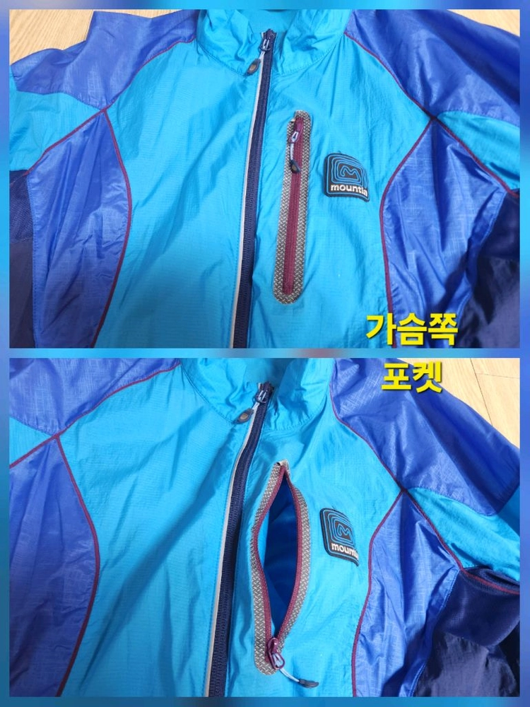 마운티아 초경량 바람막이 쟈켓, 바람막이 점퍼, 등산쟈켓 95 이미지