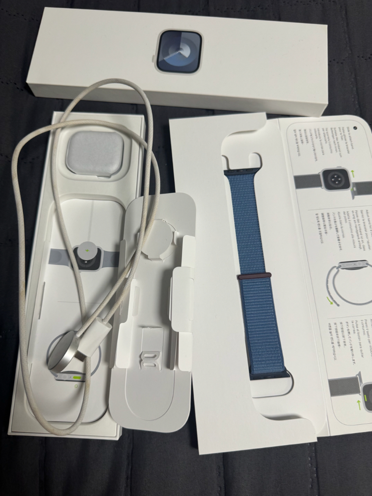 애플워치 9 GPS 실버 41mm 98% 이미지