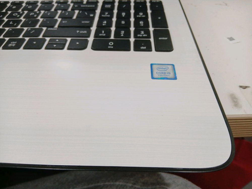 Hp 노트북 i5 7세대 부품용 이미지