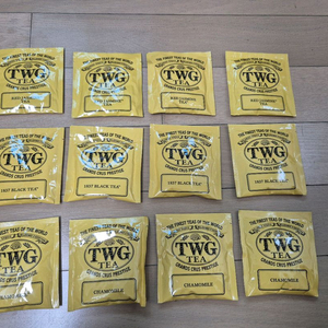 TWG 티백 세트 (레드자스민, 1837블랙티, 카모마일) 이미지