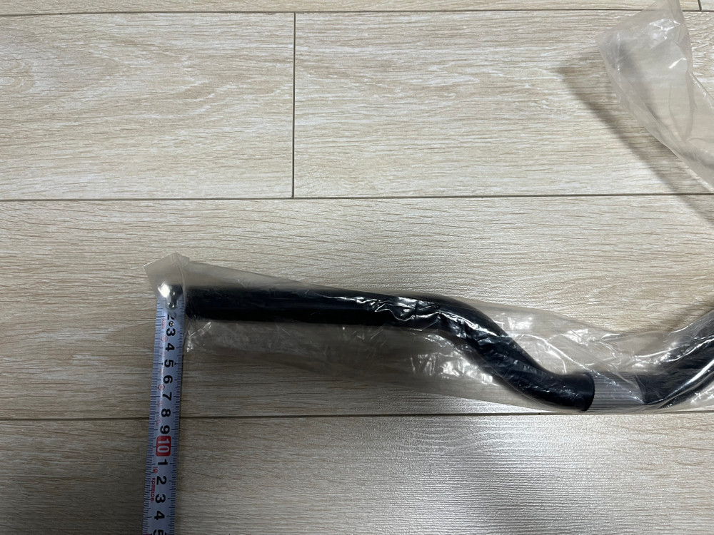 케이브221 티타늄 라이저바 블랙 유광 520mm (브롬톤용) 이미지