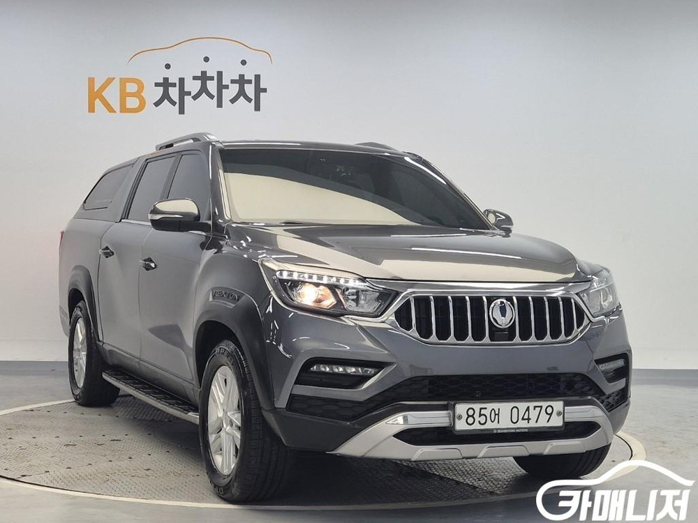 [KG모빌리티(쌍용) ]렉스턴 스포츠 칸 디젤 2.2 4WD 5링크 프레스티지 스페셜 (5인승) #고유가특가 이미지