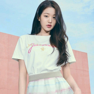 SJSJ 레터링 티셔츠 화이트 랑방 타임 마인 더캐시미어 시스템 오브제 이미지