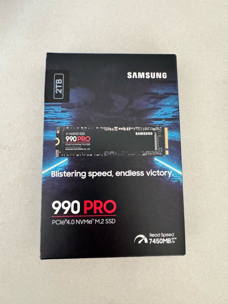삼성 990PRO M.2 NVMe SSD 2TB 이미지