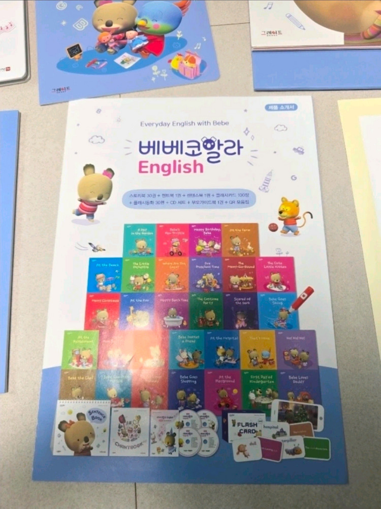 베베코알라 잉글리시 풀셋 (상태 매우 좋음) 이미지