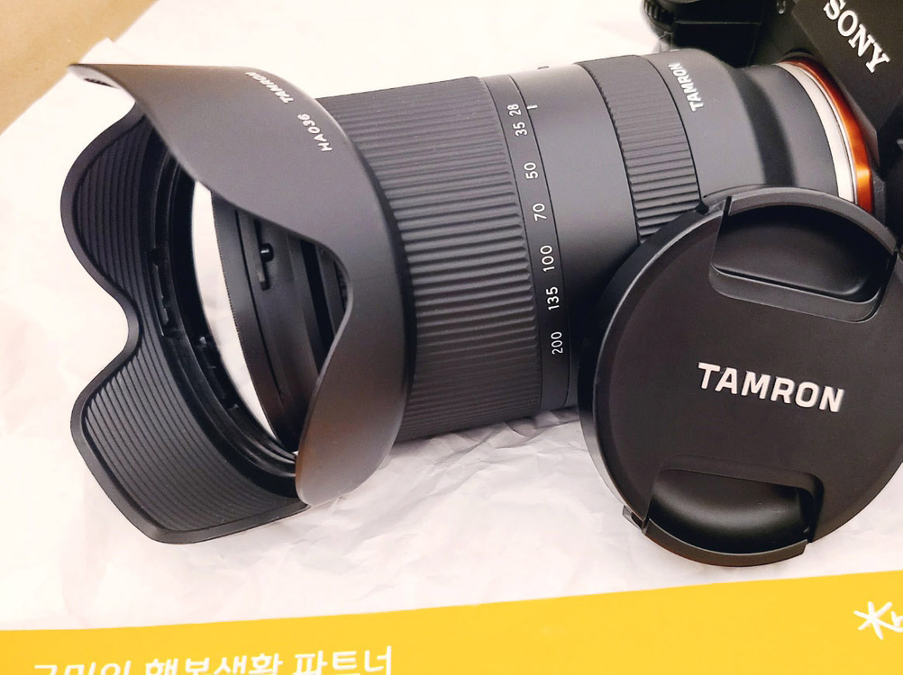 소니 28-200 새제품급 28200 탐론 f2.8 렌즈 a7m5 a7m4 a7c2 찰떡궁합 이미지