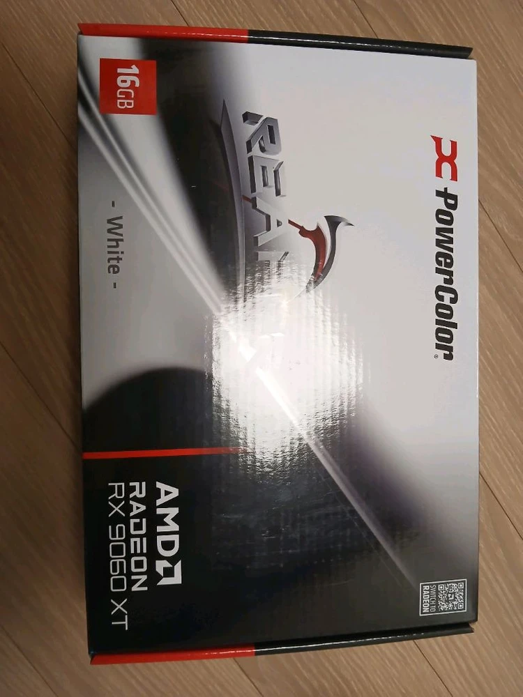 PowerColor 라데온 RX 9060 XT Reaper White OC D6 16GB - 안심되는 중고거래