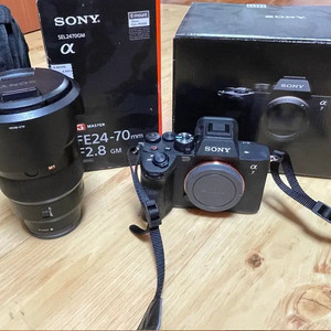 [디지털썬프라자] 소니 a7m4 바디 + 2470mm gm 풀셋 이미지