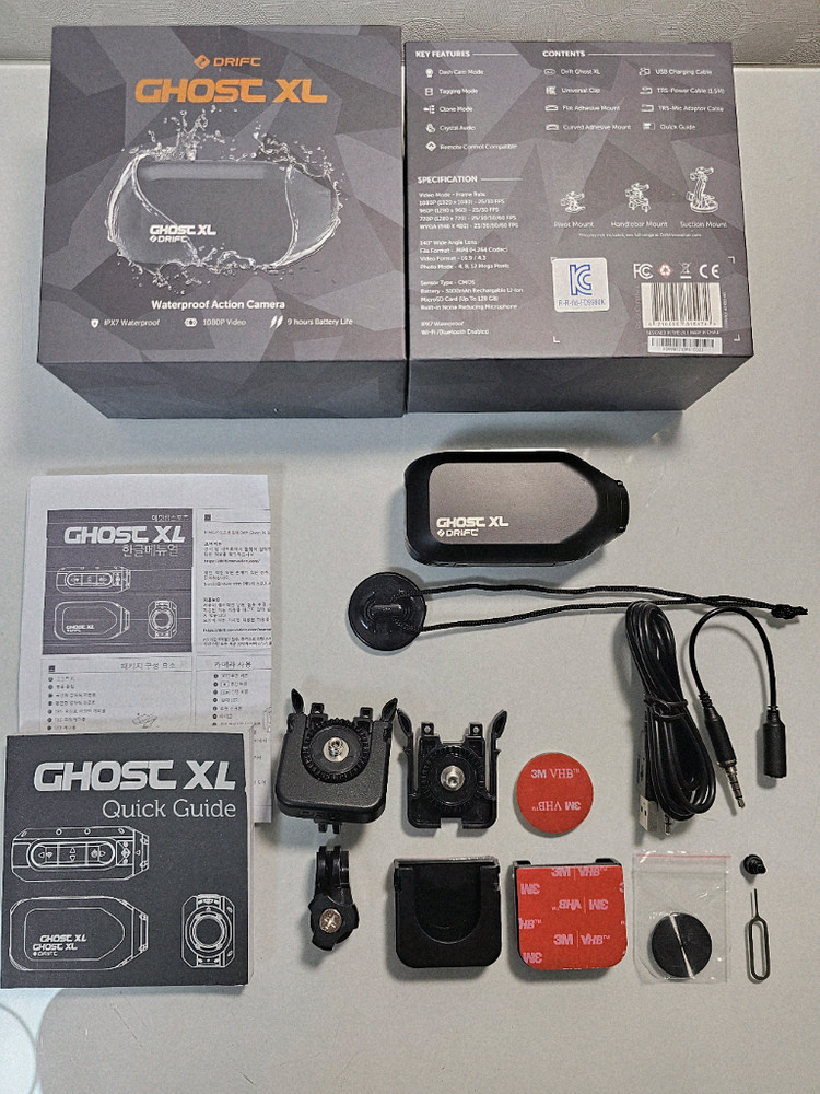 ghost xl 고스트xl 블랙박스 액션캠 이미지