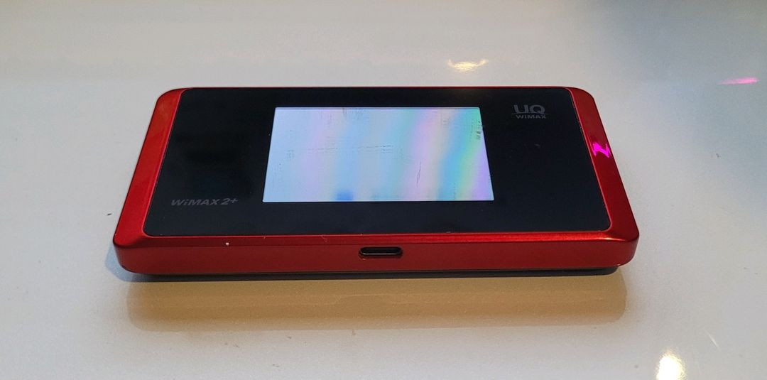 일본 UQ 5G 와이파이 라우터 이미지