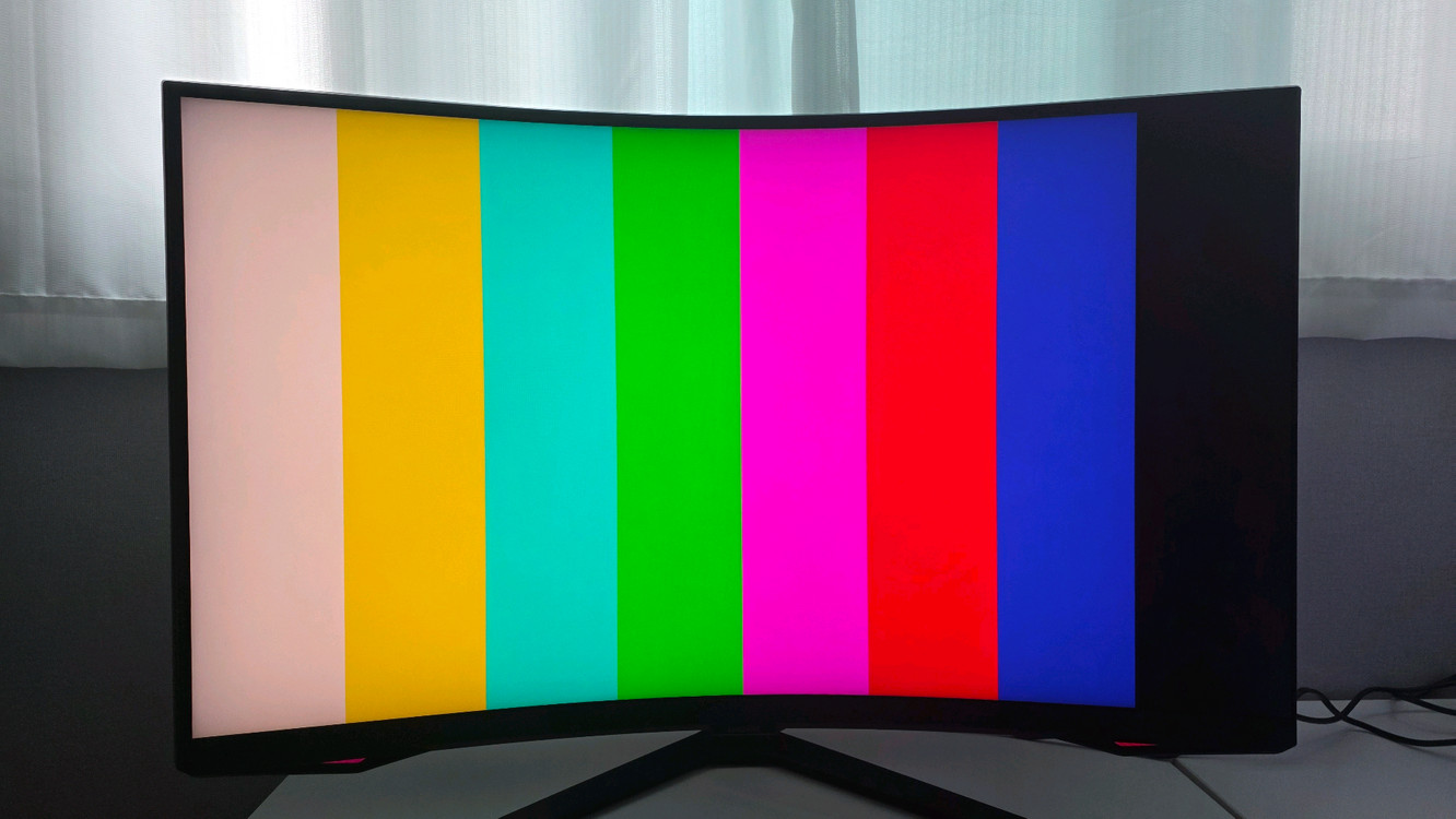 삼성 오디세이 Neo G7 4K UHD 165Hz 32인치 커브드 게이밍 모니터 (상태좋음) 이미지