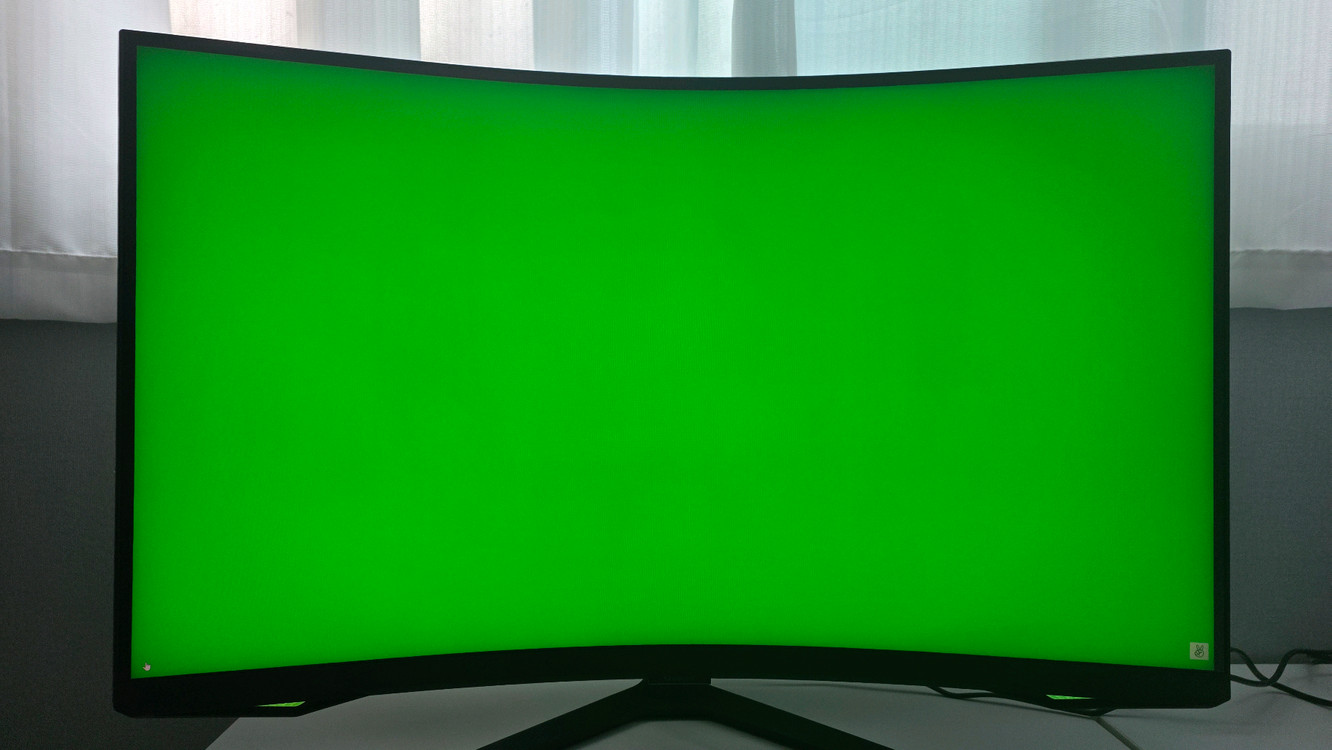 삼성 오디세이 Neo G7 4K UHD 165Hz 32인치 커브드 게이밍 모니터 (상태좋음) 이미지