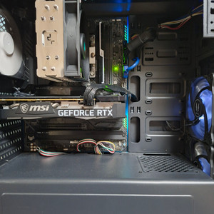 i7 11700f rtx3060 게이밍 pc 데스크탑 컴퓨터 공랭 본체 처분!(서비스o) 이미지