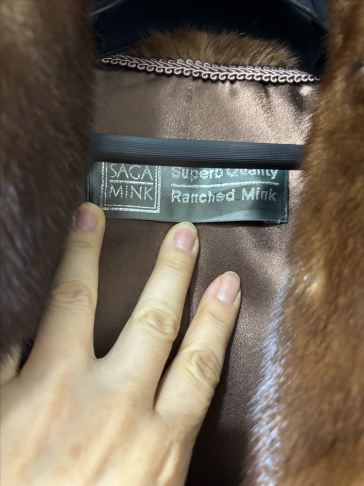 사가밍크 풀스킨 코트 이미지