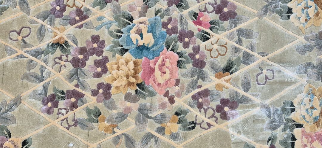티베트 핸드메이드 실크 카페트 - TI174 - 이미지