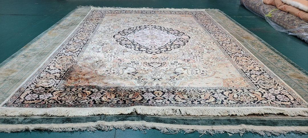 페르시안 대형 핸드메이드 실크 카페트 - PE188 - 이미지