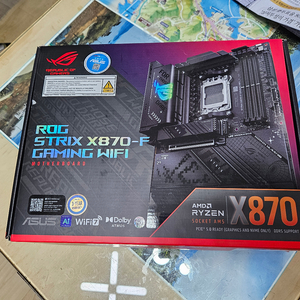 아수스 strix x870 F 게이밍 WIFI 메인보드 팝니다. 이미지
