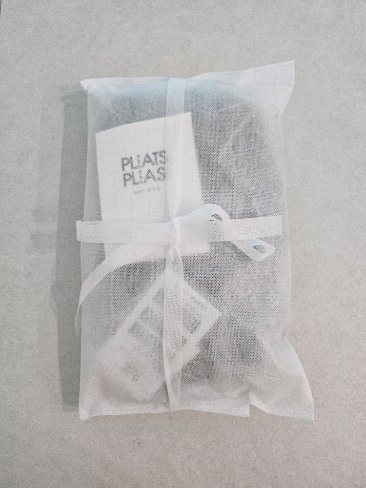 플리츠플리즈 베이직팬츠 블랙 이미지
