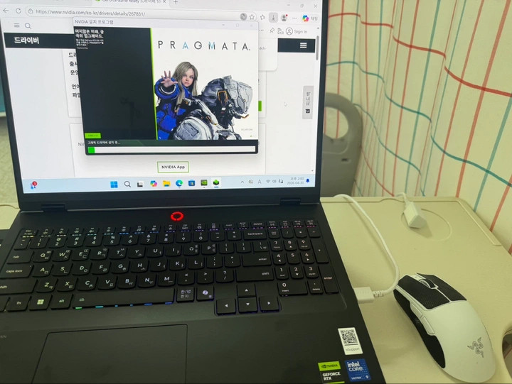 레노버 Legion Pro 5 16IAX10H 게이밍 노트북(rtx5070ti) 이미지