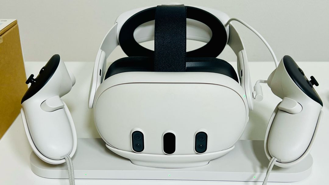 메타퀘스트3 512GB VR 헤드셋 + 악세서리 풀박스 이미지