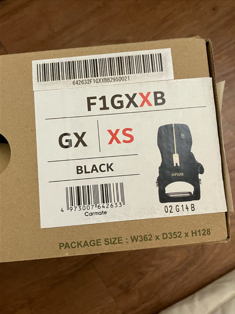 스노우보드 21/22 FLUX 플럭스 GX 바인딩 XS 이미지