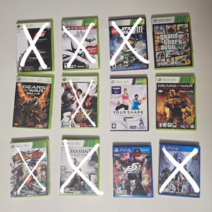 xbox 360게임 ps4게임 엑스박스게임 개당 5천원 이미지