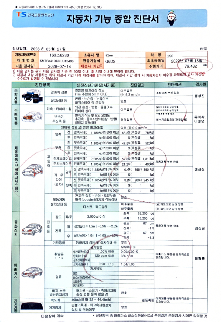 2022년식 제네시스 G90 3.5 터보 AWD 이미지