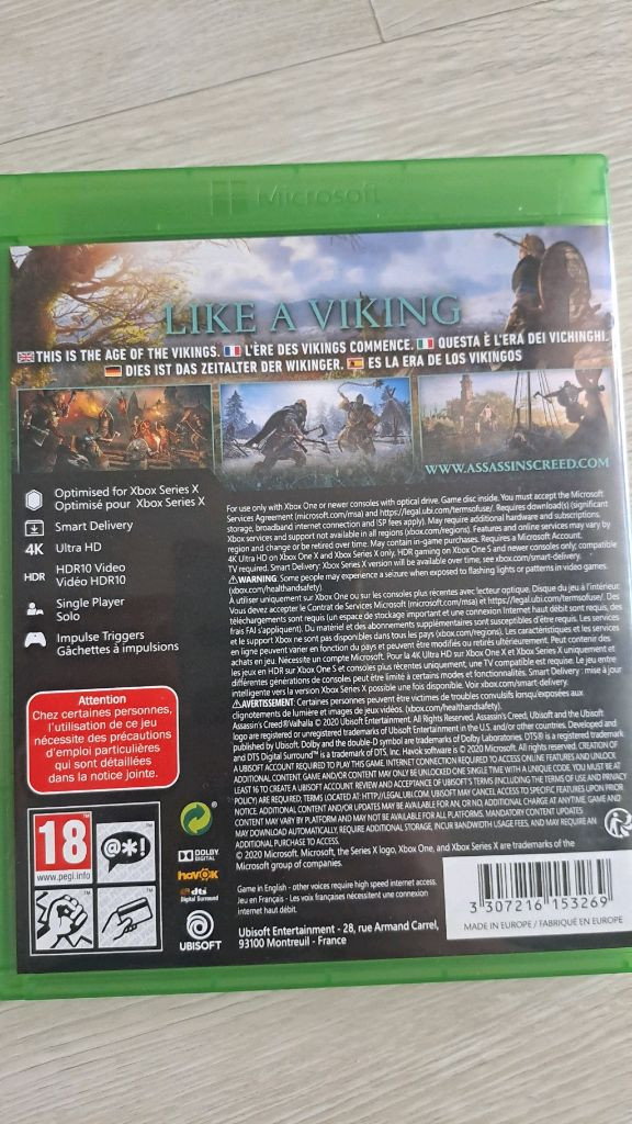 어쌔신 크리드 발할라 xbox 한글나옴 이미지