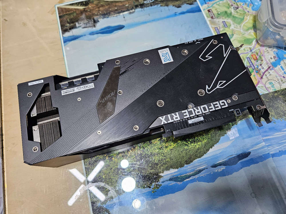 기가바이트 rtx3080ti 어로스 익스트리미 그래픽카드 팝니다 이미지