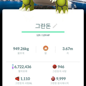 포켓몬고 2026 고페스트 도쿄 배경 이로치 그란돈 팝니다. 이미지