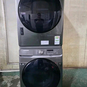 삼성 그랑데 드럼세탁기의류건조기 직렬셋트 판매 이미지