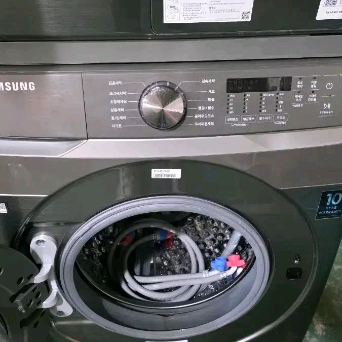 삼성 그랑데 드럼세탁기의류건조기 직렬셋트 판매 이미지
