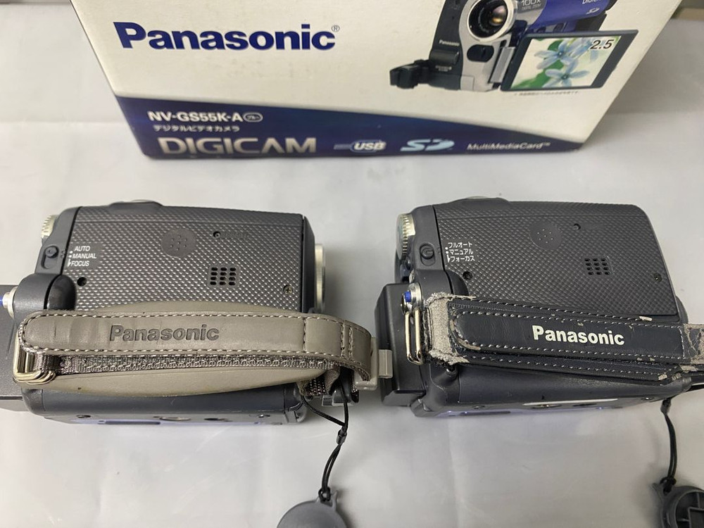 파나소닉 빈티지 Panasonic NV-GS55 캠코더 2대 세트 이미지