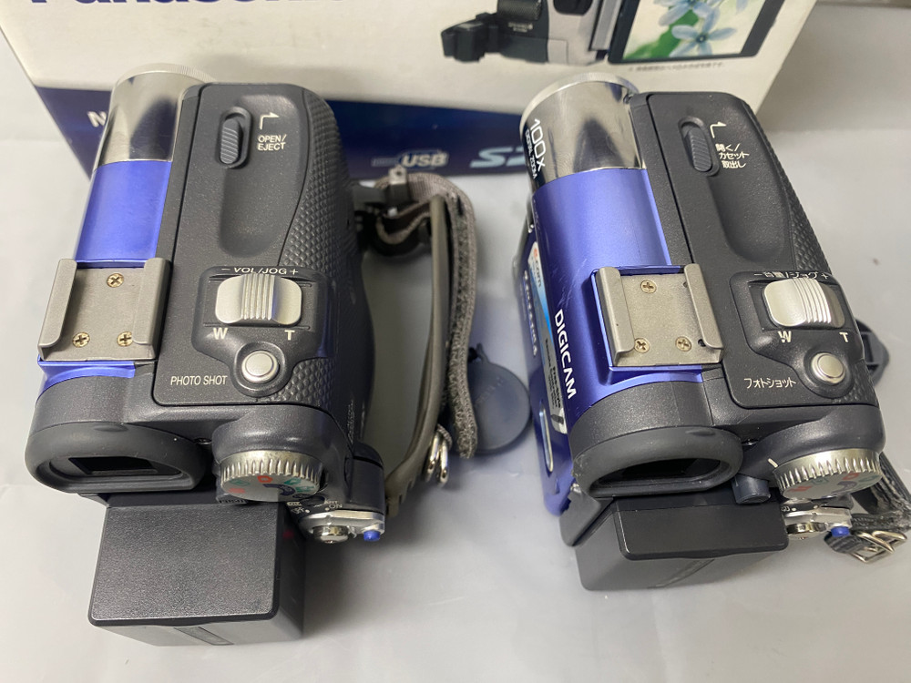 파나소닉 빈티지 Panasonic NV-GS55 캠코더 2대 세트 이미지