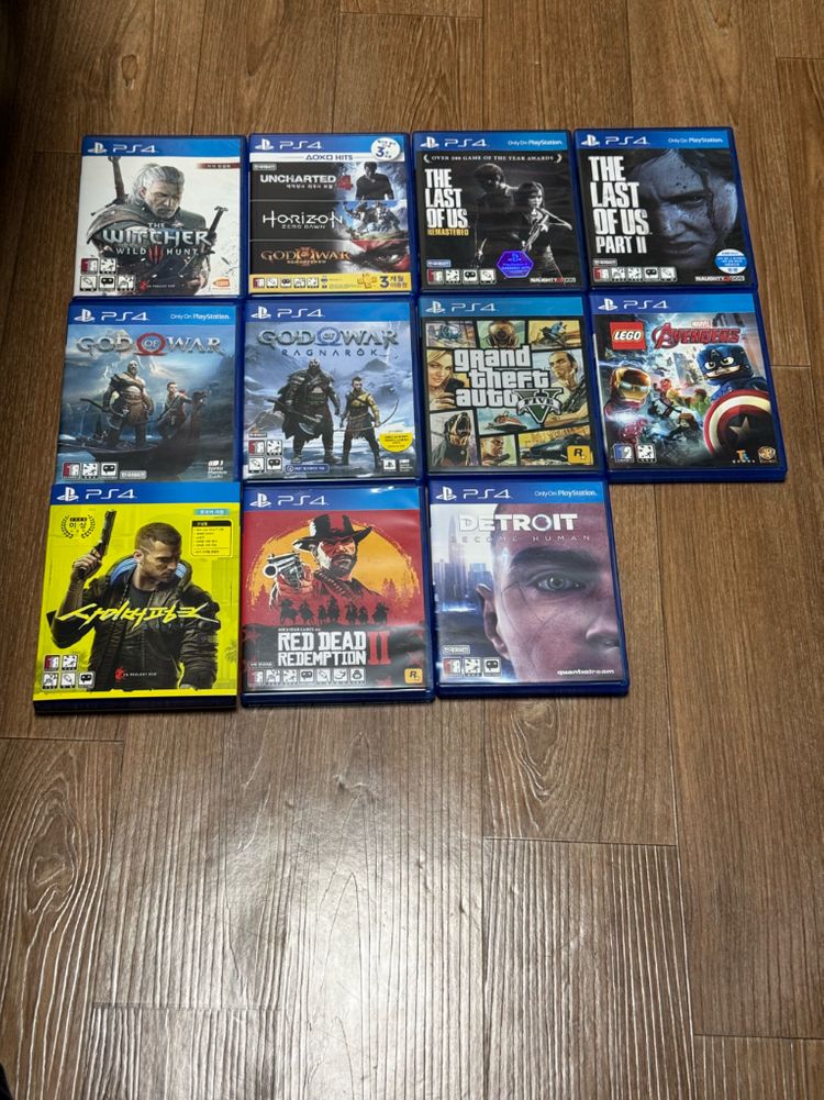 PS4 플스5 게임 타이틀 11종 이미지