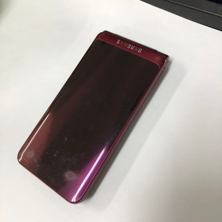 갤럭시폴더2 16GB 버건디 중고폰 공신폰 효도폰 자녀폰 공부폰 210377 이미지