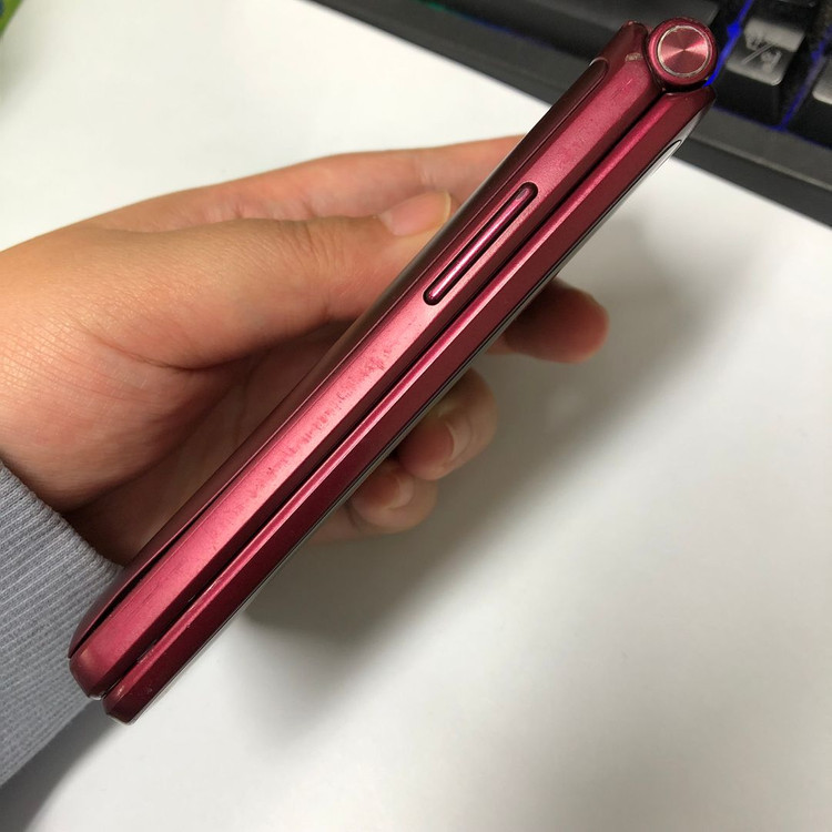 갤럭시폴더2 16GB 버건디 중고폰 공신폰 효도폰 자녀폰 공부폰 210377 이미지