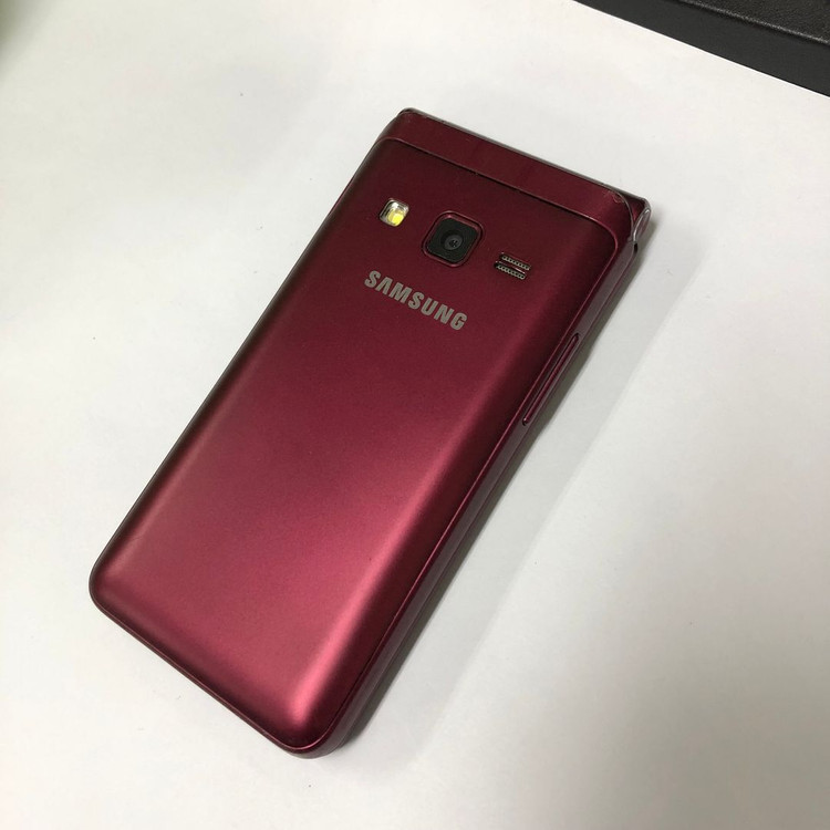 갤럭시폴더2 16GB 버건디 중고폰 공신폰 효도폰 자녀폰 공부폰 210377 이미지