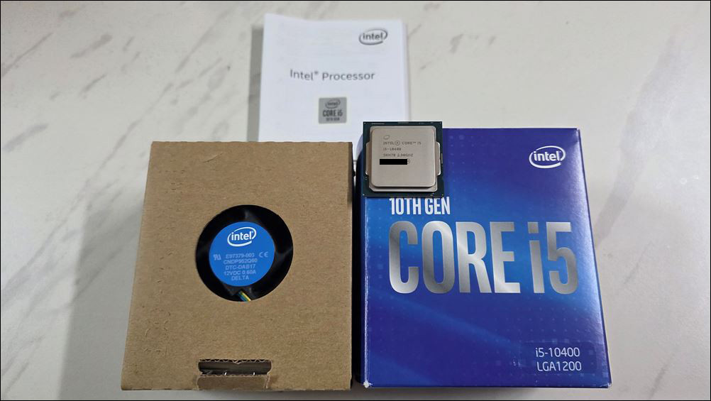 MSI B460M 박격포 WiFi + 인텔 10400 CPU + CPU쿨러 + 120미리 팬 4개 이미지